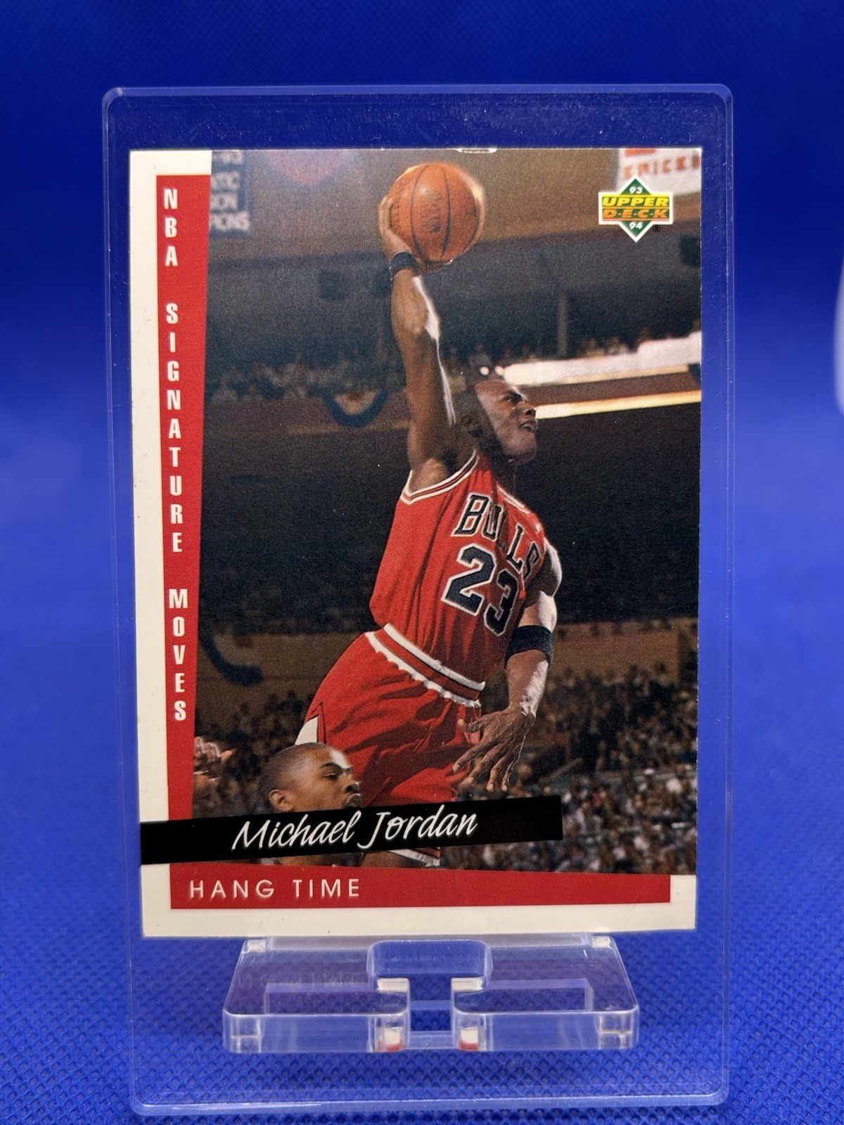 1993 Upper Deck Michael Jordan #237 Hang Time Signature Moves EX condition 