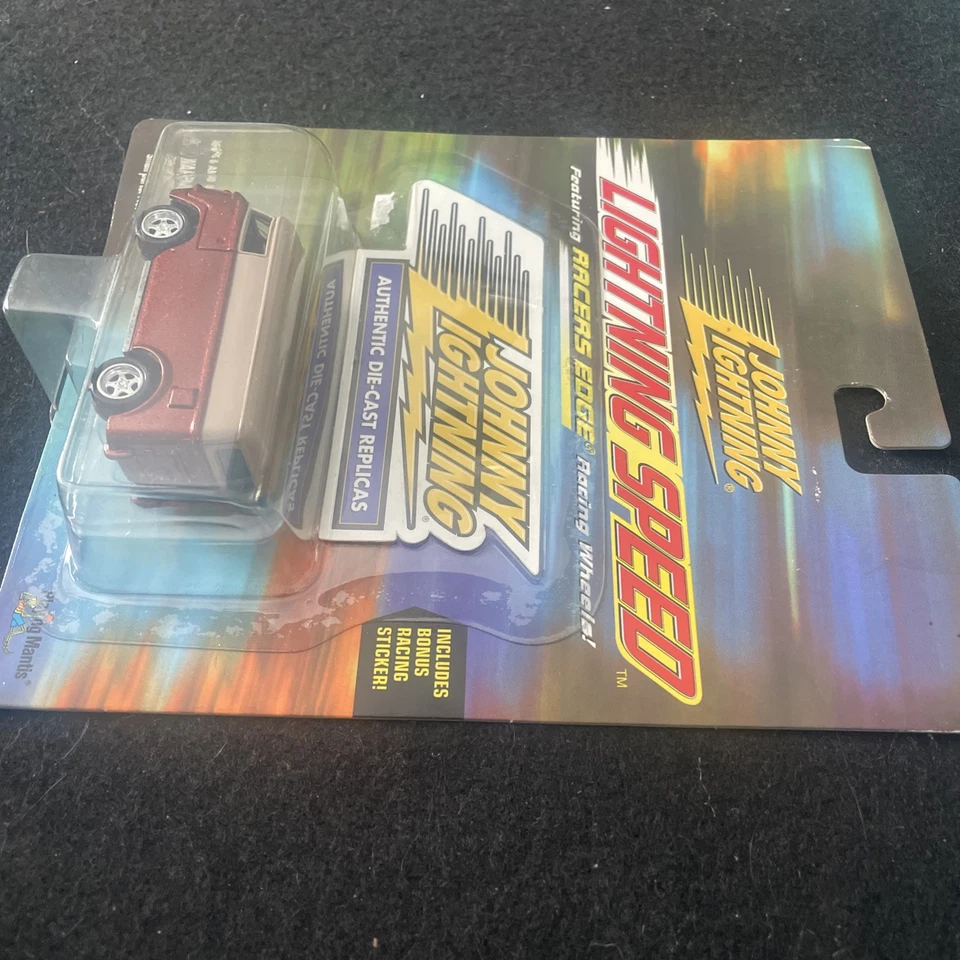 Johnny Lightning Lightning Speed Volkswagen Van Racers Edge Racers Wheels Diecas - Image 3 of 4