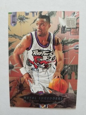 Damon Stoudamire 1996-97 Fleer Metal Shredders Basketball #247