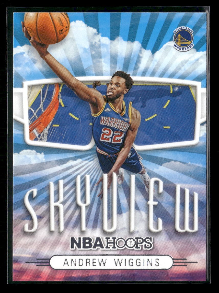 Andrew Wiggins 2022-23 Hoops Skyview #24 Golden State Warriors