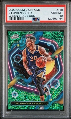2025 Topps Cosmic Chrome Stephen Curry Base (PSA 10)