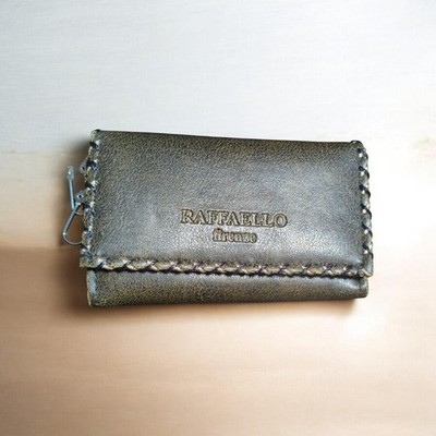 VINTAGE Raffaello Firenze Genuine Leather Key Case - Made in Italy