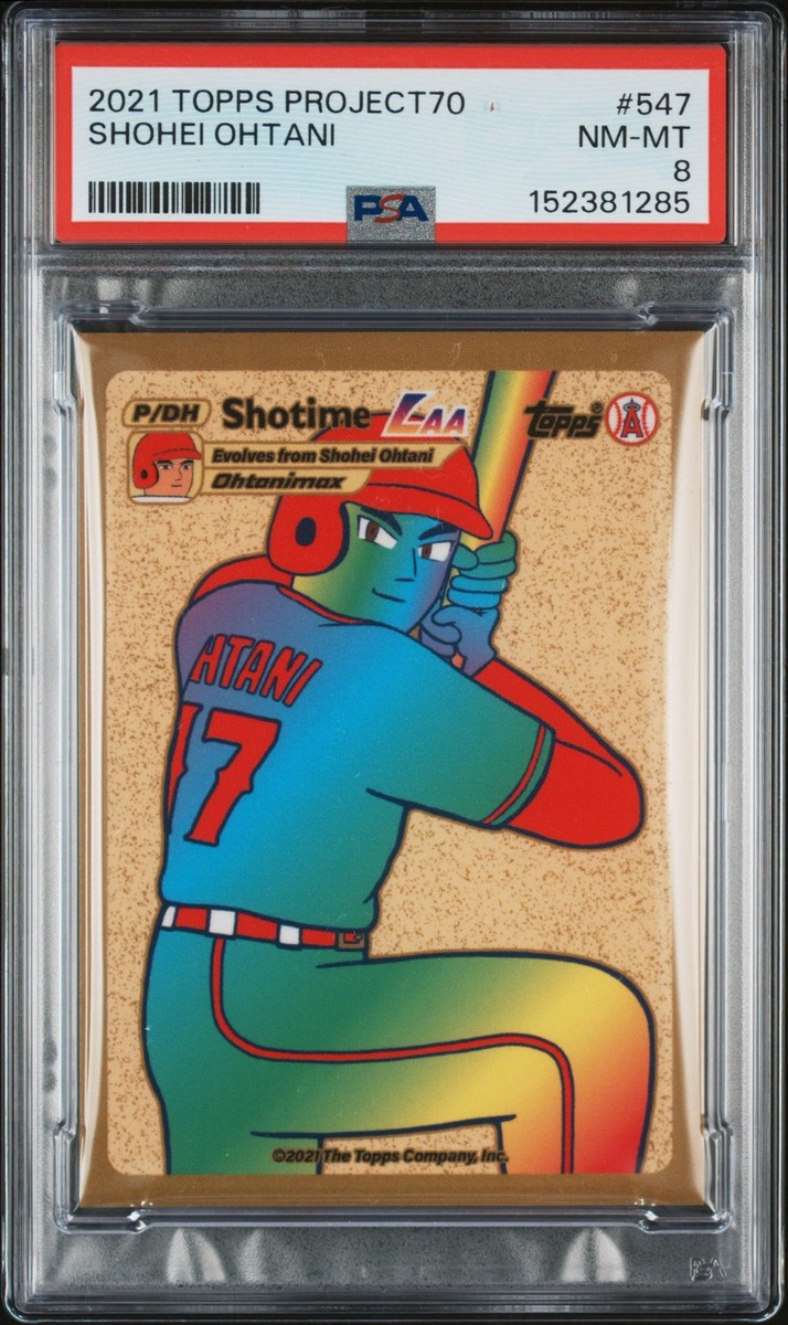 2021 Topps Project 70 - 2021 Topps Baseball Shohei Ohtani #547