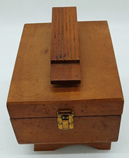 Vintage Arrow Products Footed Shoe Shine Box 10.5"