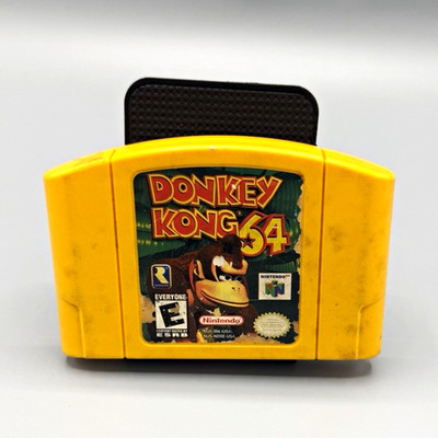 AUTHENTIC! Donkey Kong 64  - GAME ONLY - NINTENDO 64 - Tested & Working