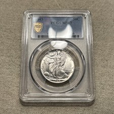 1945 50C PCGS MS63 HALF DOLLAR WALKING LIBERTY SILVER COIN