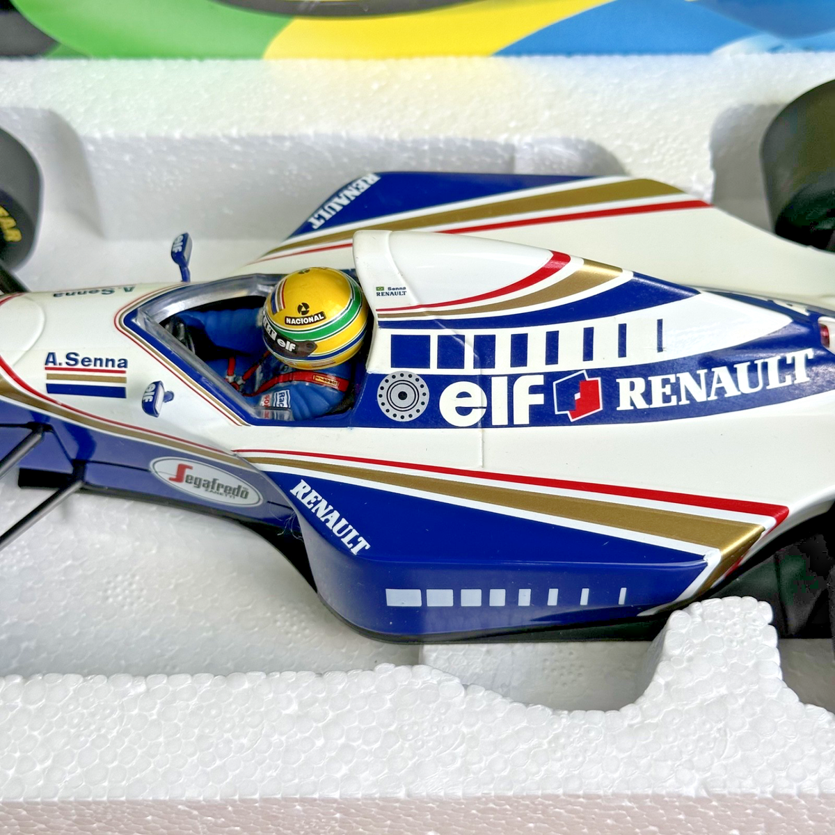 1/18 Minichamps #2 AYRTON SENNA Williams FW16 Formula 1 F1 World