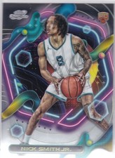 2023-24 Topps Cosmic Chrome #174 Nick Smith Jr RC Charlotte Hornets