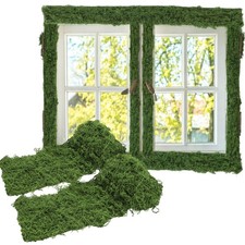 2 Pcs Artificial Moss Table Runner for Wonderland Tea Party Decoration Fake M...