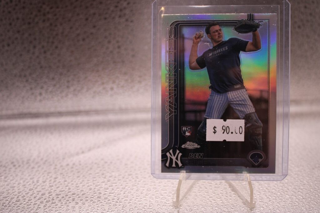 2025 Topps Chrome - Image Variation Ben Rice #139 (RC)