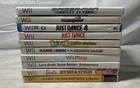 Fortune Street Mario Sonic Wii Game Lot 10 Games Just Dance Spider-Man Rayman