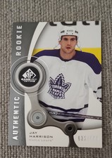 2005-06 SP Game Used Edition - Authentic Rookies Jay Harrison #237 /999 (RC)