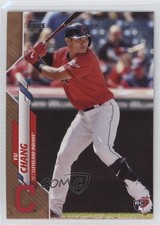 2020 Topps Gold 266/2020 Yu Chang #590 Rookie RC 0it8