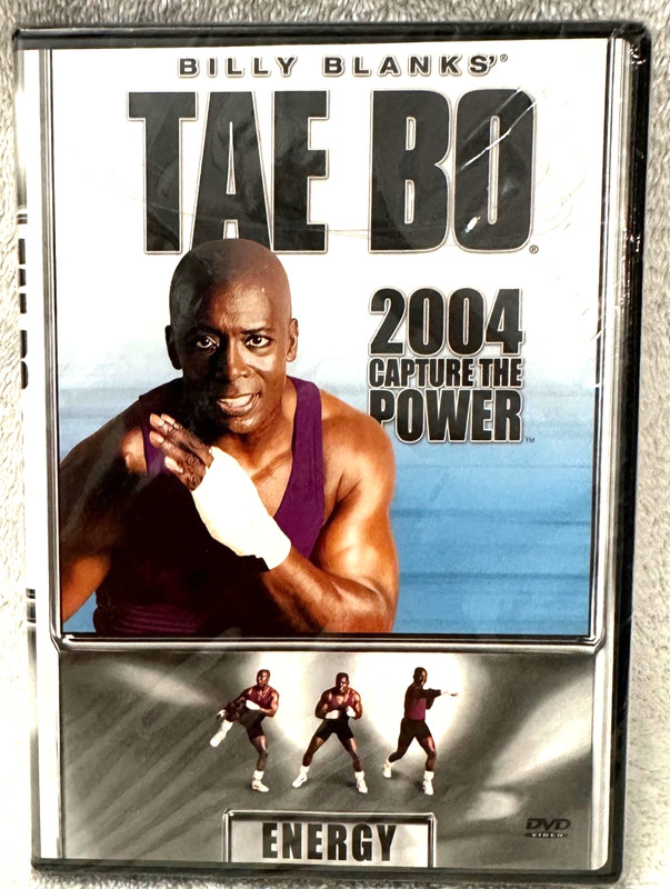 Billy Blanks' Tae Bo 2004 Capture the Power: Energy DVD BRAND NEW FACTORY SEALED