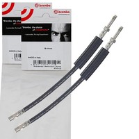 2X Brembo BremsschlÄUche Hinten Beidseitig Passend FÜR Bmw 5 6 Links+Rechts