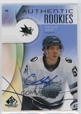 2024-25 Upper Deck SP Game Used Authentic Rookies Blue Collin Graf #230 Auto 0he