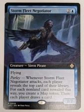 Storm Fleet Negotiator (Extended Art) Lost Caverns of Ixalan - MTG RARE