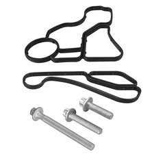 Oil Filter Housing Gasket Oil Cooler Seal & Oil Filter Bolts For BMW N54 N55 N20