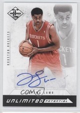 2012-13 Limited Unlimited Potential Signatures 93/199 Jeremy Lamb #21 Auto 0b2