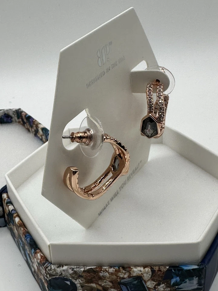 Pendientes Bomb Party June ER17237 Ella está destinada a ser - Chapado en oro rosa Foto 4 de 4