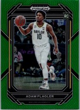 2023 Panini Prizm Draft Picks #21 Adam Flagler Green