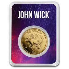 John Wick 1 oz Gold Continental Coin (TEP)