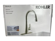 Kohler - Guild - Pull-down Kitchen Faucet  - Stainless Finish - New Open Box