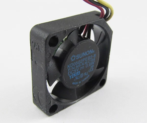 1pc SUNON DC fan KD0502PEB2-8 5V 0.6W 25x25x6mm 2506 3pin For Apple PowerBook - Image 3 of 3