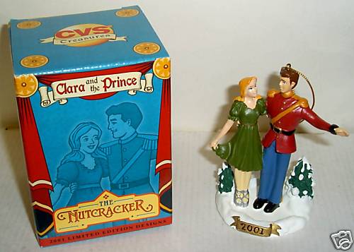 #5136 NIB CVS Pharmacy 2001 The Nutcracker 5 Christmas Ornaments | eBay