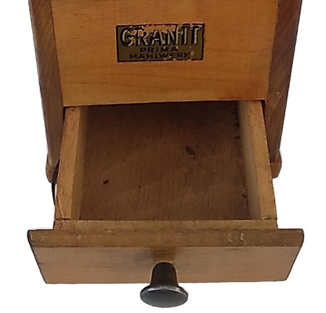 Works Vintage German Granit Prima Mahlwerk Hand Crank Coffee Grinder