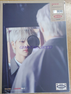 Stray Kids 1ST #LoveSTAY SKZ-X OFFICIAL GOODS POSTER SET NEW