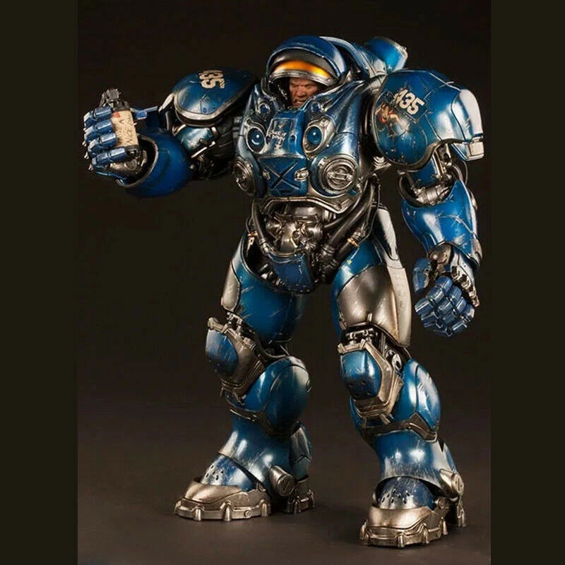 Figura de acción Starcraft2 Tychus Heroes of The Storm Blizzard Warcraft modelos 9" Foto 2 de 4