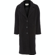 Grace & Mila Paris Teddy Coat - Black - L - £140