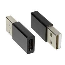 USB Adapter Verbinder USB-A Stecker zu USB-C Buchse Hi-Speed 480Mbit/s | 1Stück