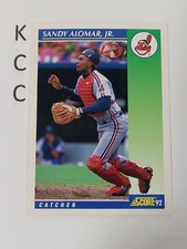 1992 Score Baseball #510 Sandy Alomar Jr. Cleveland Indians