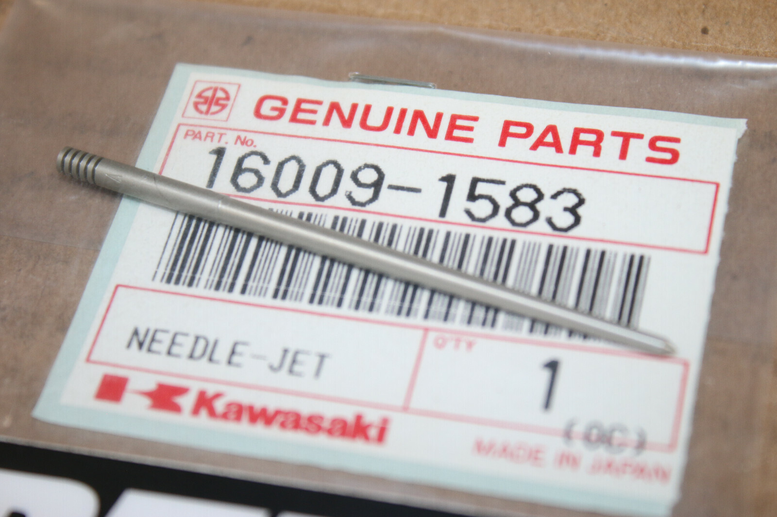 OEM Kawasaki Carb Needle Clip Set KX125 KX 125 1990 Keihin N84A 16009