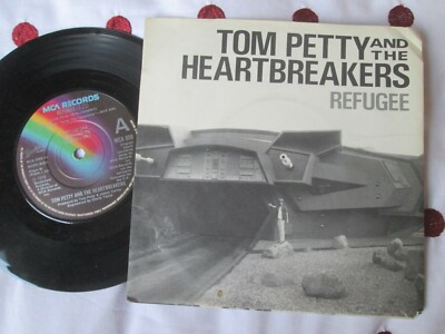 Tom Petty And The Heartbreakers Refugee. Backstreet Records MCA 4116 Vinyl 7''