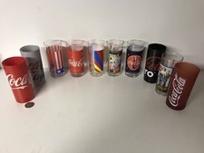 Lot verres vintage retro Coca Cola publicitaire comme neuf bistrot coke