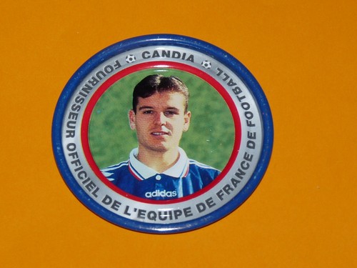 SHLAK PUBLICITE CANDIA 1997 FOOTBALL FRANCE BLEUS BIXENTE LIZARAZU