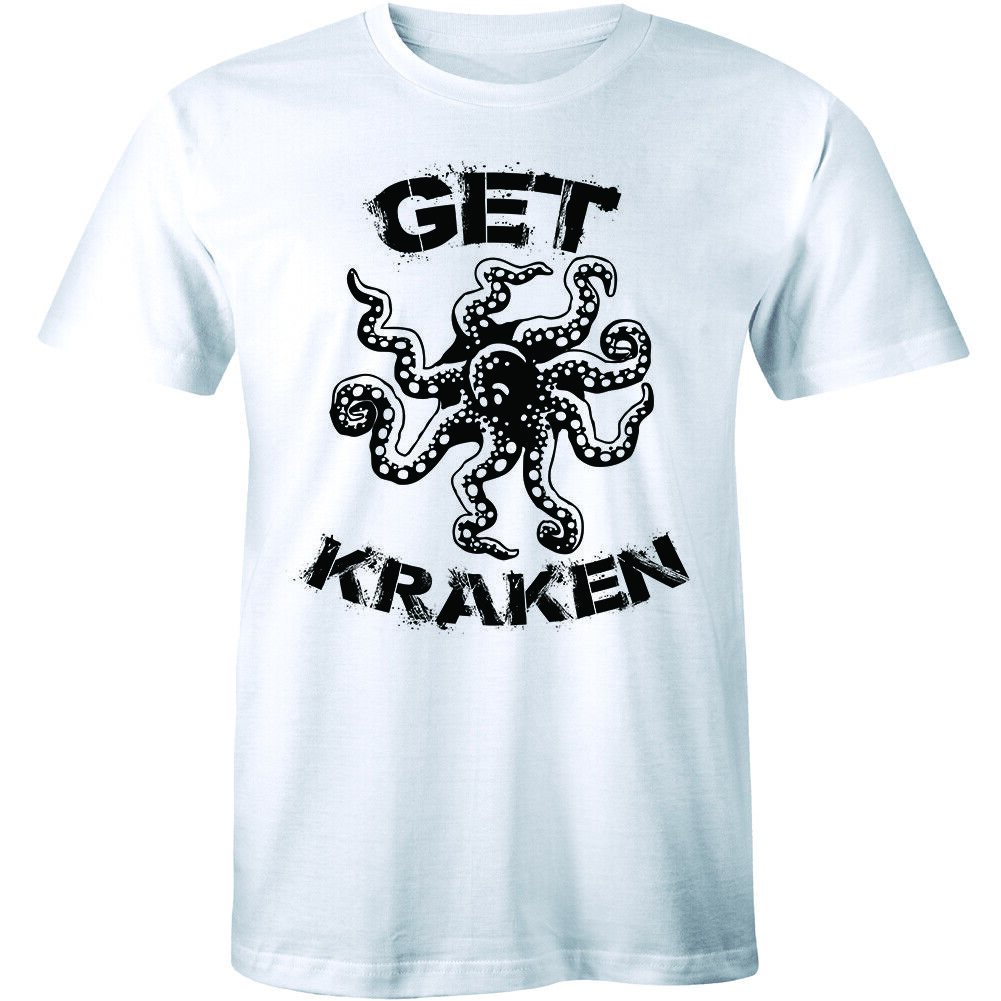 Let's Get Kracken Funny Octopus Deep Sea Monster Tee Shirt Let's Get Kracken Funny Octopus Deep Sea Monster Tee Shirt
