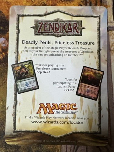Rampaging Baloths Zendikar *Oversize* Magic: the Gathering MtG WotC - Picture 2 of 2