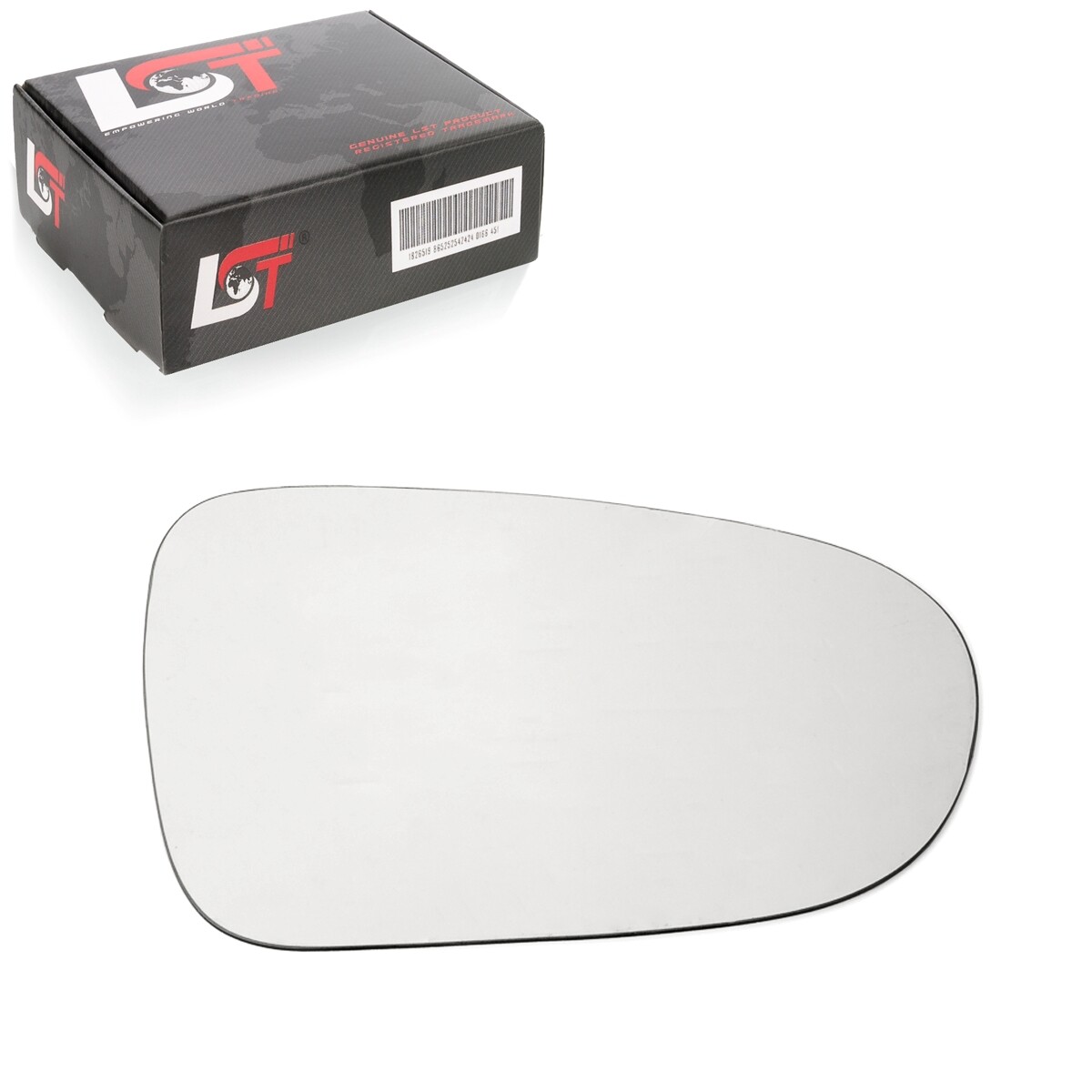 Exterior Mirror Side Mirror Adhesive Convex Right for Seat Alhambra 7V 96-98