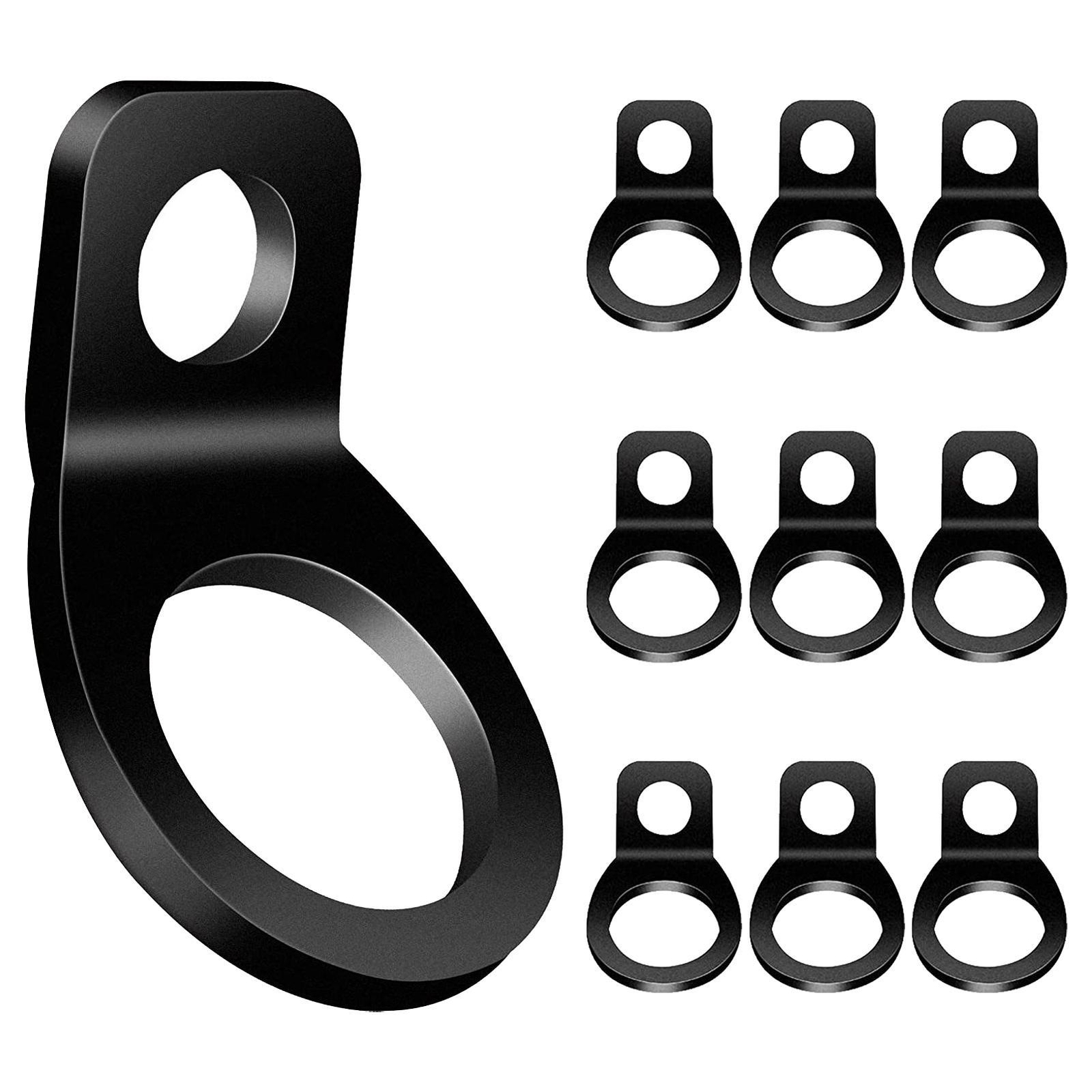 Tie Down Anchors Hooks Dirt Bike Tie Down Strap Rings For Motorcycle 10PCS Black eBay