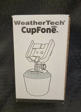 WeatherTech CupFone Universal Adjustable Cup Holder Car Mount for Cell Phones