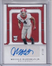 2019 Panini National Treasures Collegiate Football Cards 26