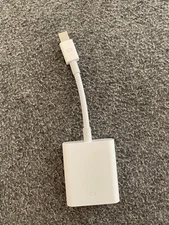 Geniune Apple MB570LLB Mini DisplayPort to DVI Adapter - White