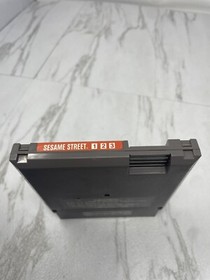 Sesame Street 123 Nintendo NES Video Game - Astro Grover - Ernie's Magic Shapes!