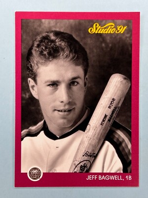 1991 Studio - Jeff Bagwell - #172 - Houston Astros - Rookie Card RC