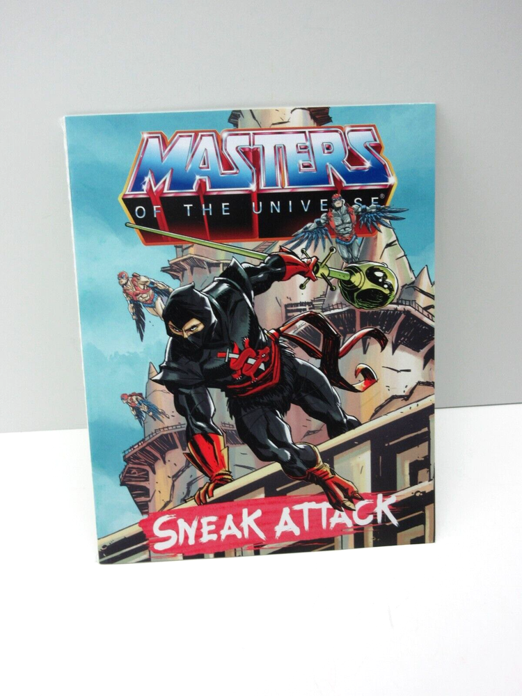 MOTU,SNEAK ATTACK mini comic,Masters of the Universe,ORIGINS,He-man