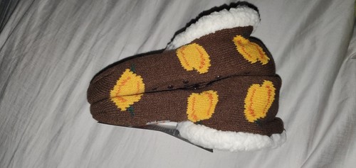Serra Lounge Wear Ladies Cozy Knit Slipper Socks Pumpkins & Coffee BNWT - Picture 4 of 8